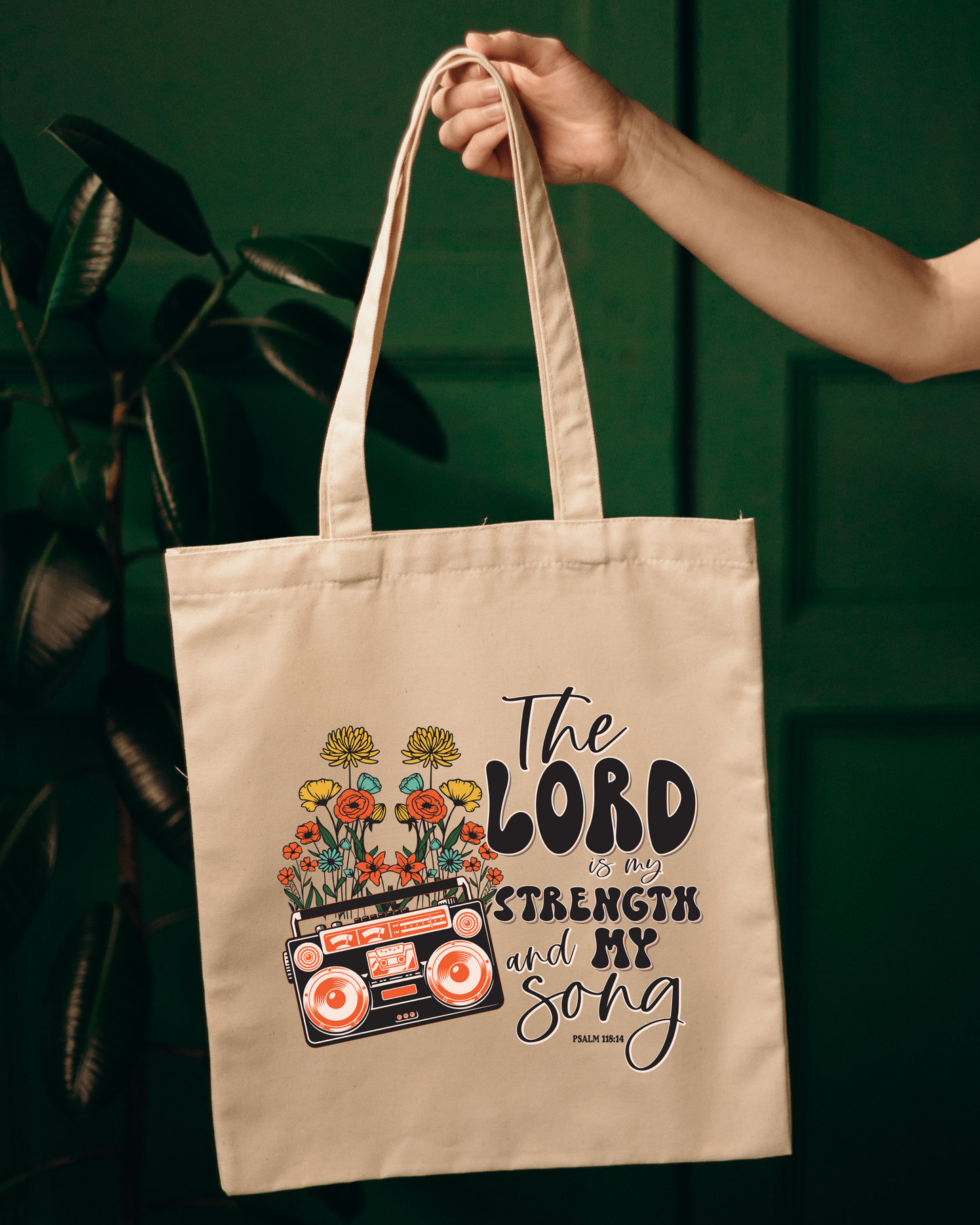 Faith-Inspired Reusable Bag - Carry God's Message Everywhere
