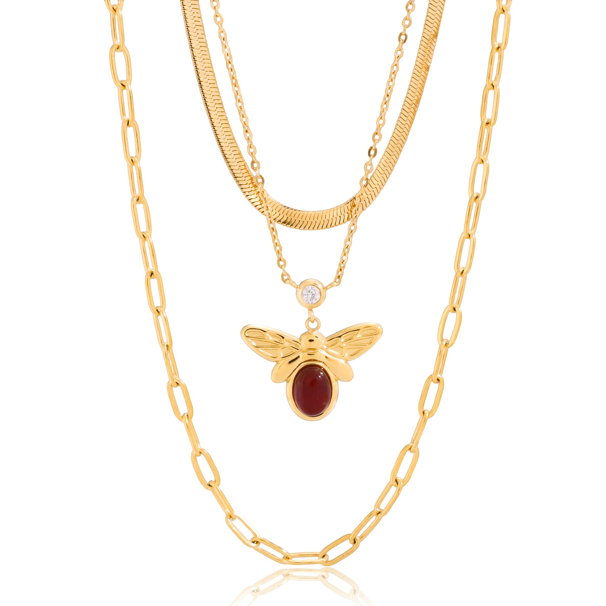 Dvash Bee Layered Necklace
