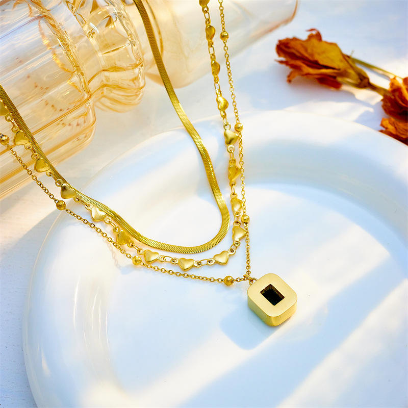 Emerald Promise Layered Necklace