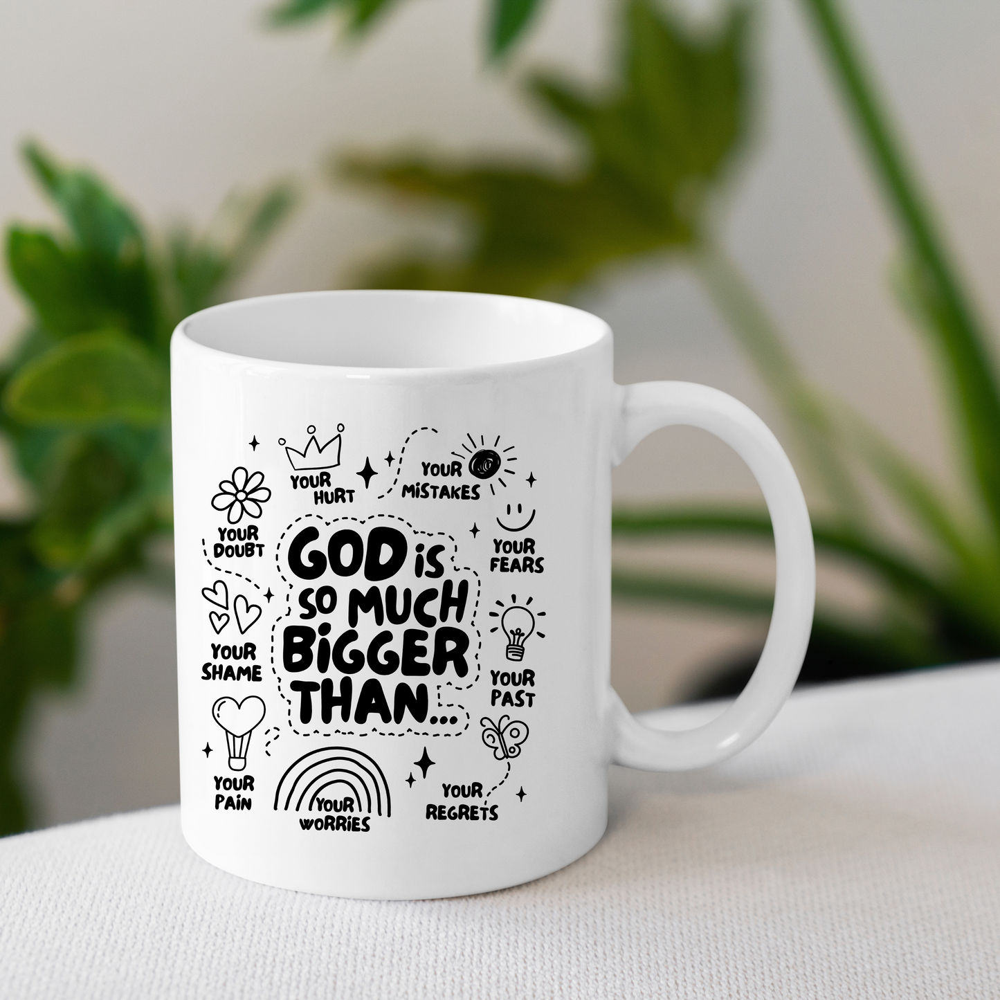 God is so much bigger Mug