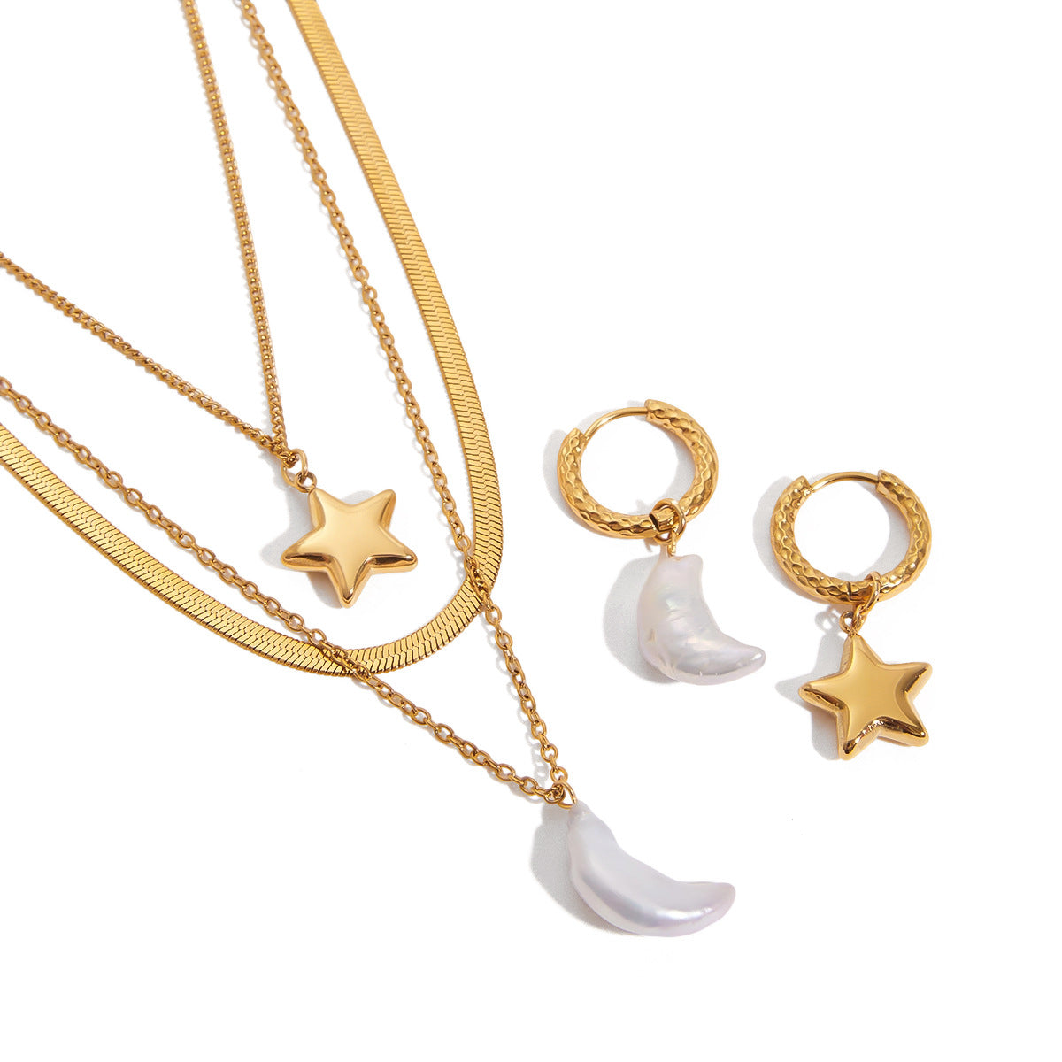 Celestial Harmony Layered Necklace