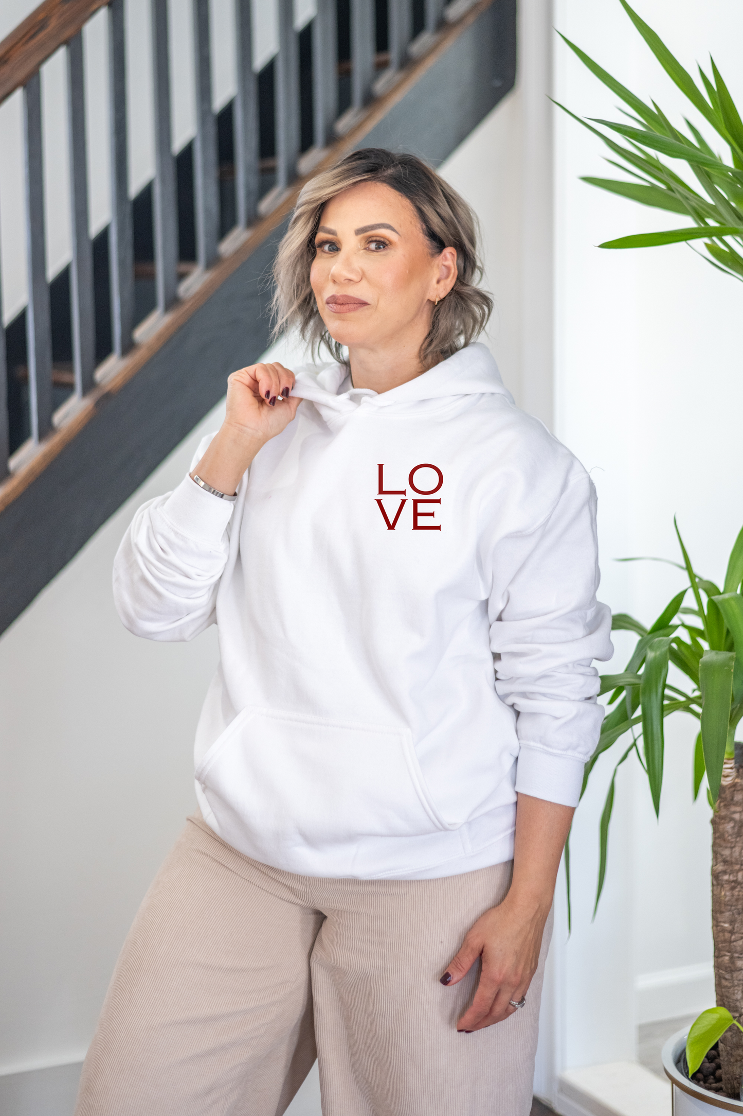 L O V E Hooded Sweatshirt