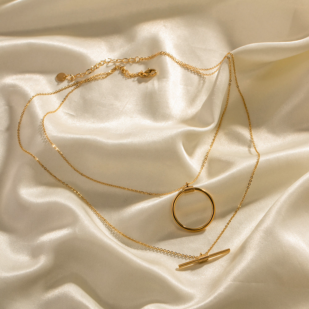 Chibur Balance Layered Necklace