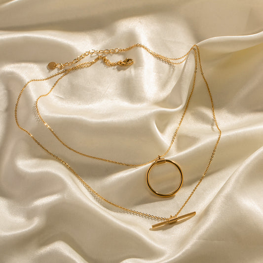 Chibur Balance Layered Necklace
