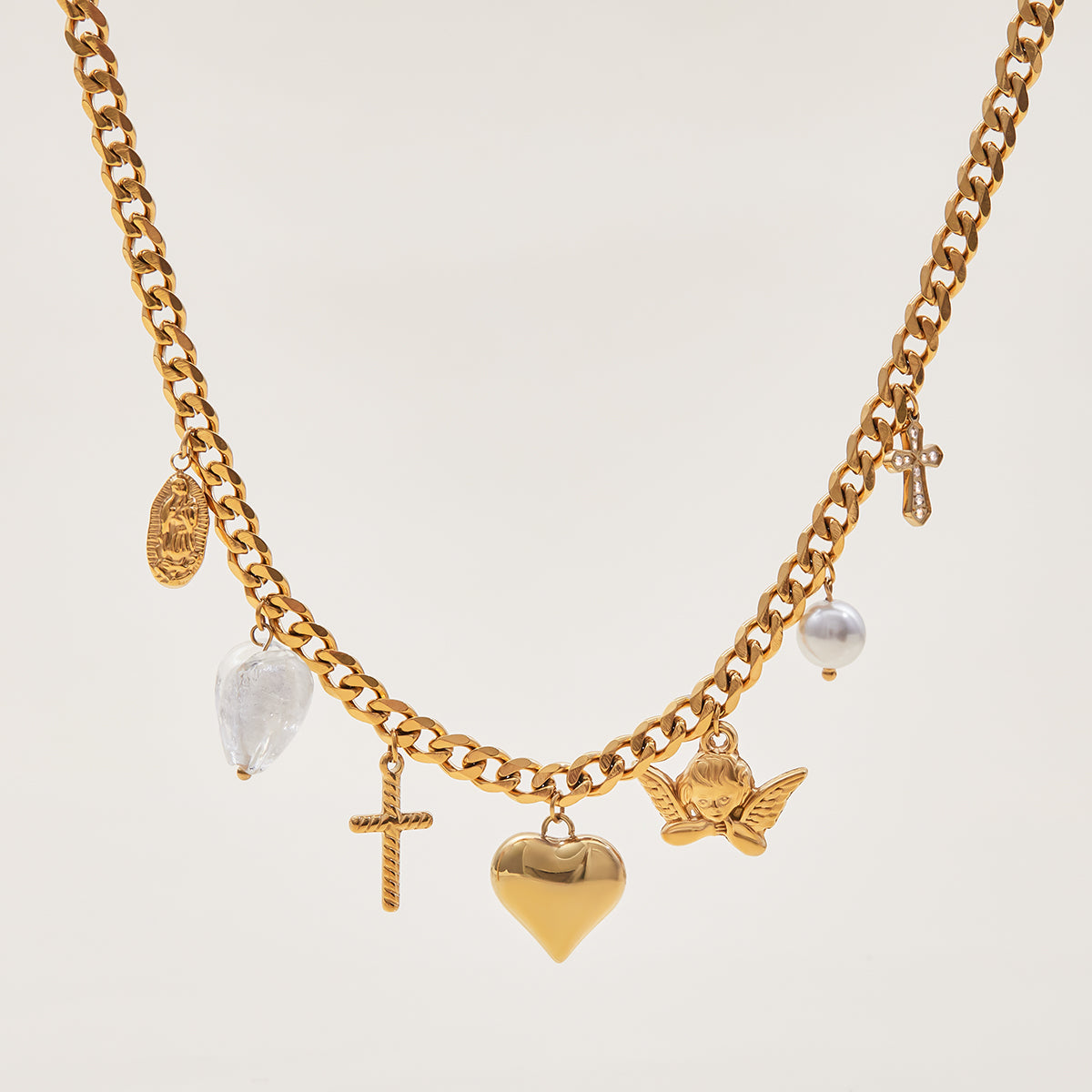 Emunah Charm Necklace