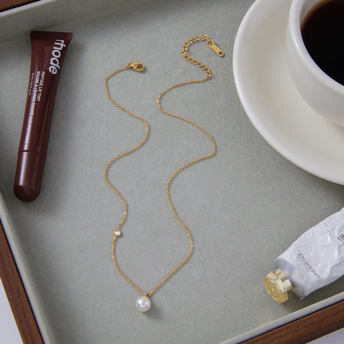 Faith Pearl Necklace