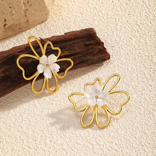 The Bloom of Faith Earrings
