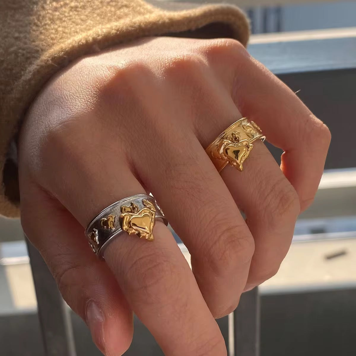 Sacred Heart Covenant Ring