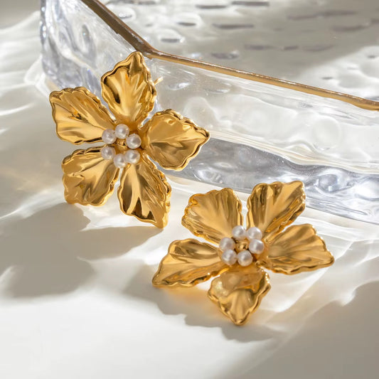 The Faith Petals earrings