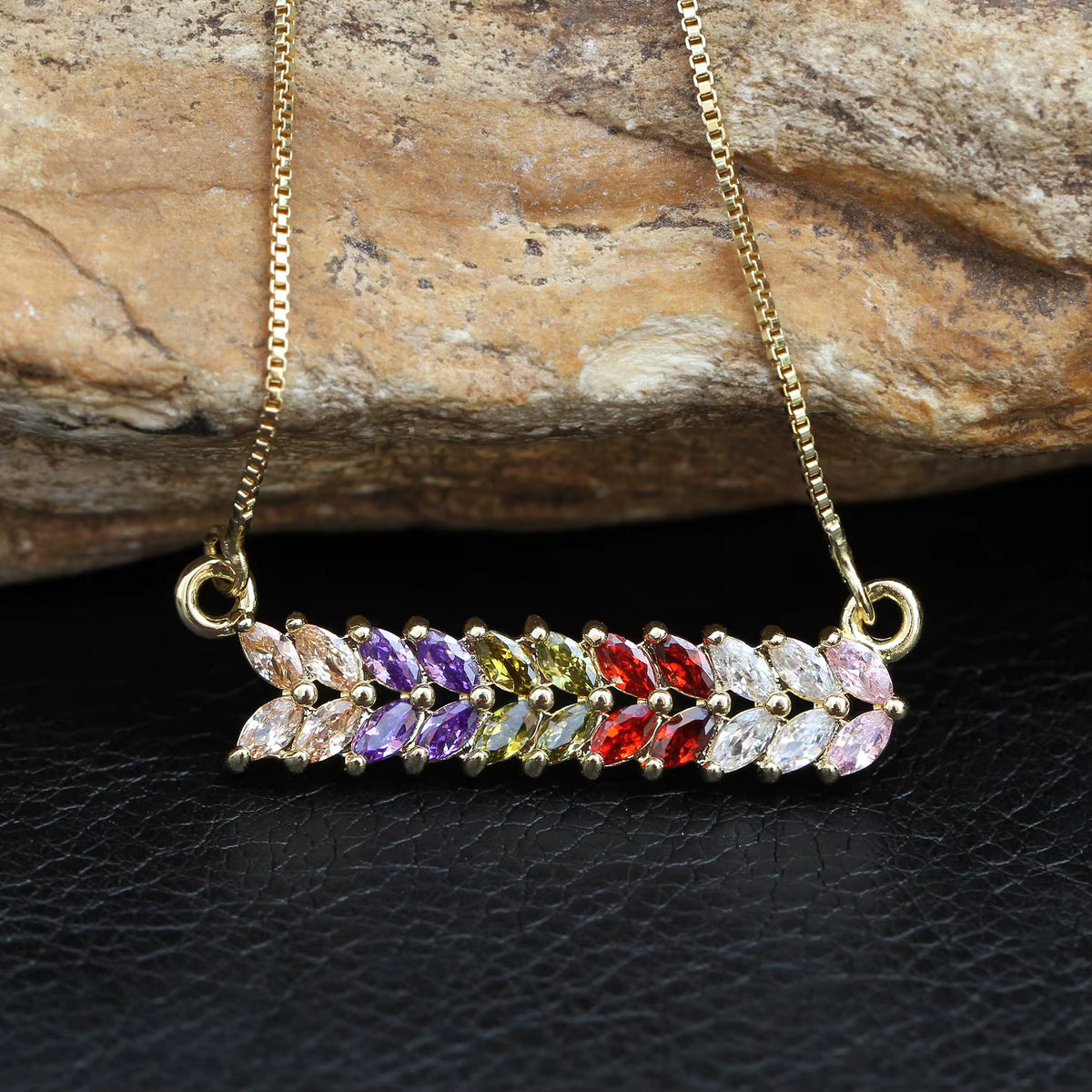 Keshet Light Bar Necklace