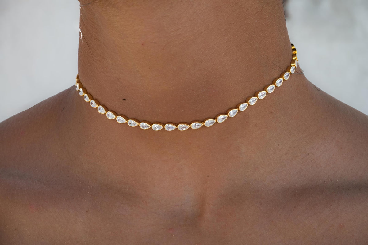 Netzah Radiance Drop Necklace