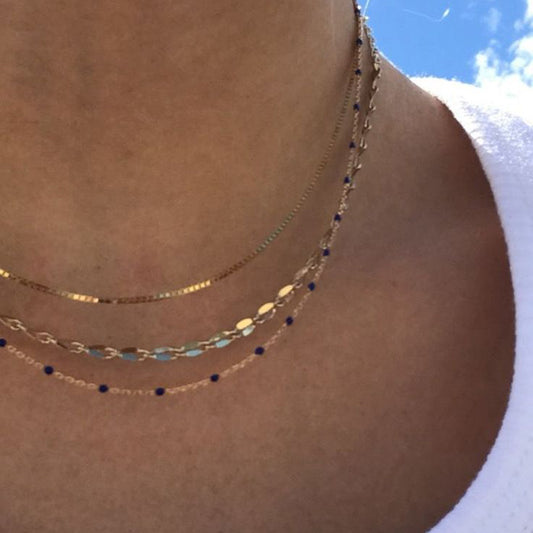 Orna Noir Layered Necklace