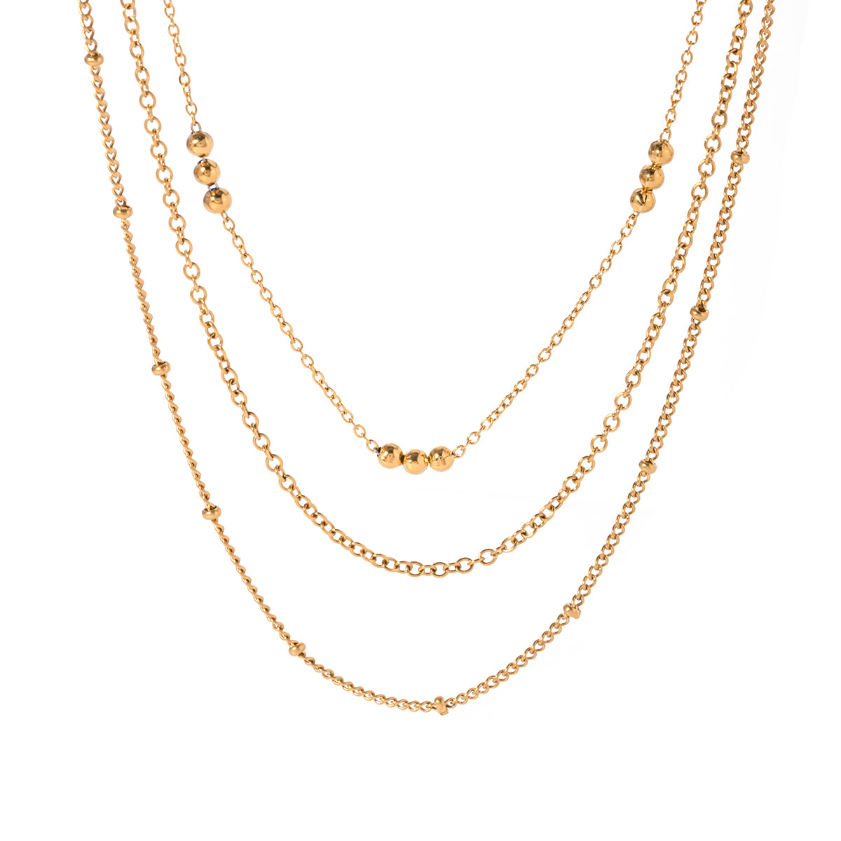 Shalosh Grace Layered Necklace