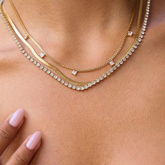 Yakira Or Radiance Layered Necklace