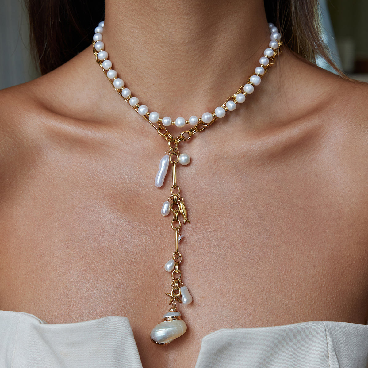 Yam Grace Ocean Necklace