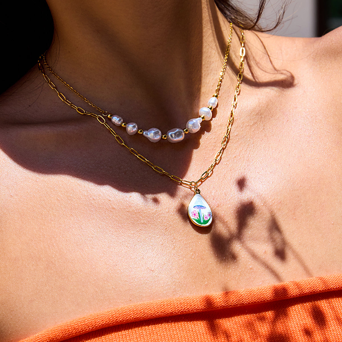 Eden Blossom Layered Necklace