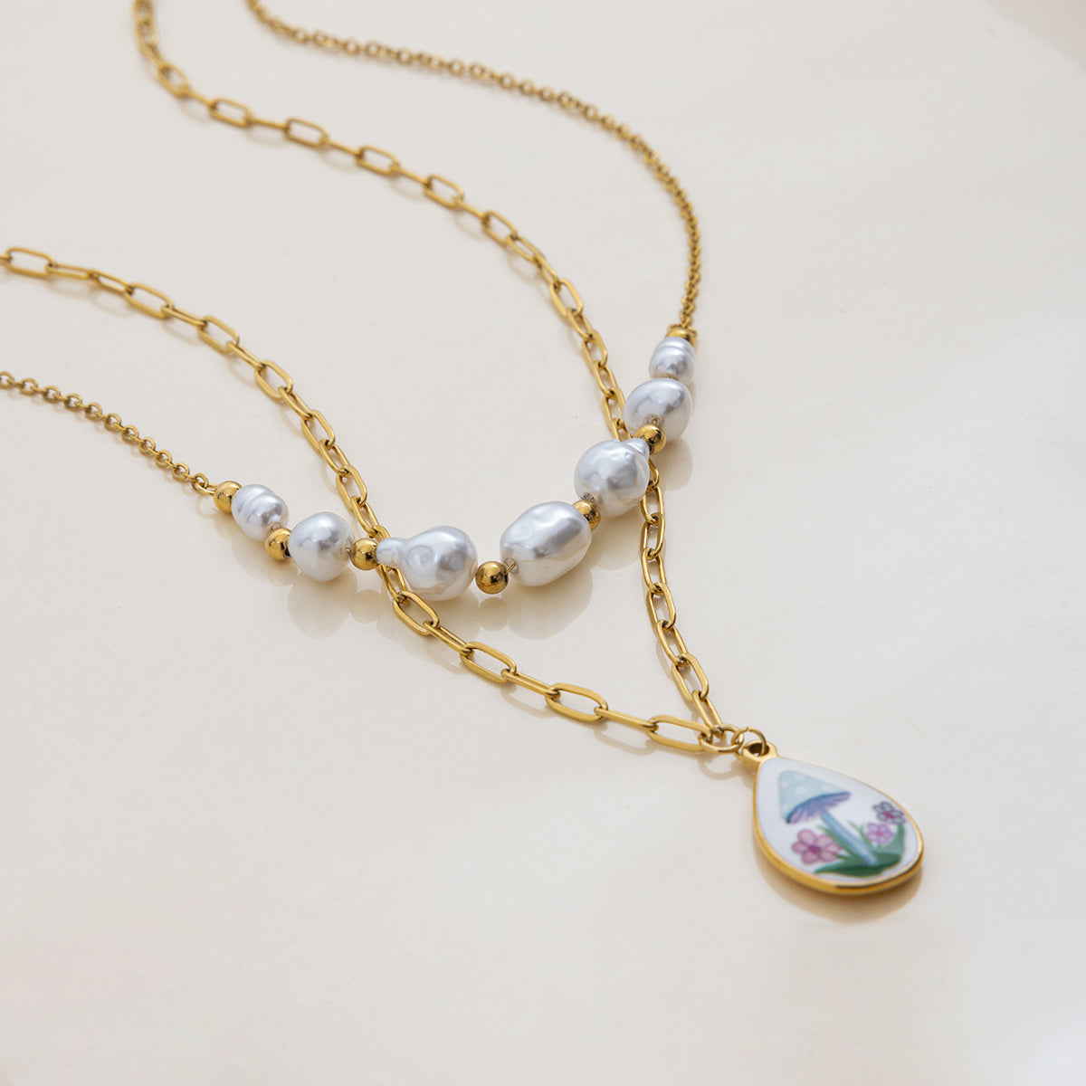 Eden Blossom Layered Necklace