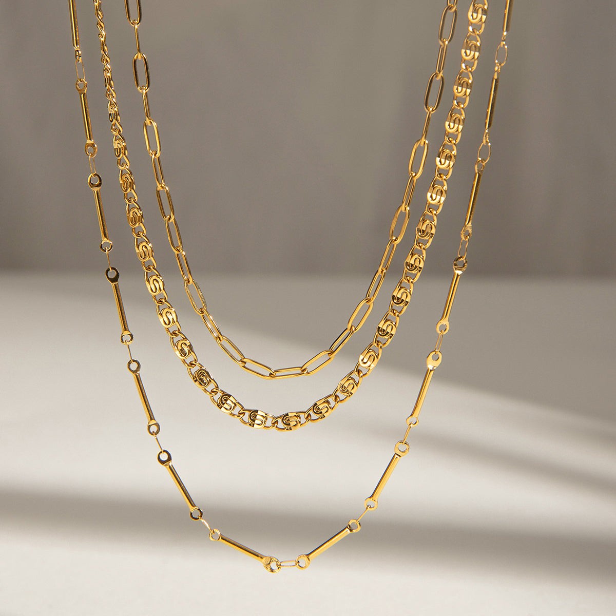 Layers of Light Necklace